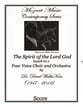 Isaiah 61 1 The Spirit of the Lord God Orchestra sheet music cover